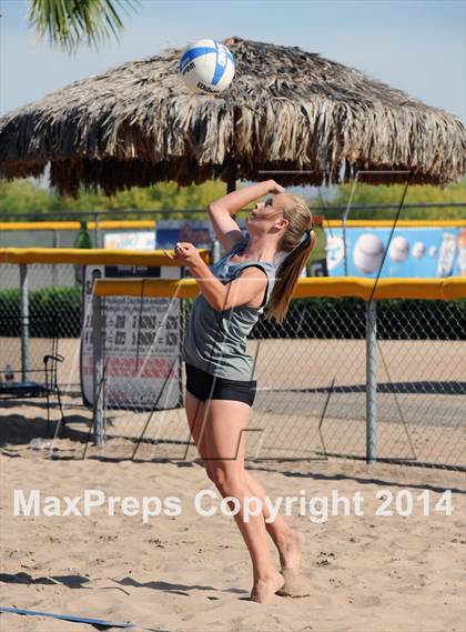 Thumbnail 3 in Queen Creek vs. Xavier College Prep (AIA D1 Semifinal) photogallery.