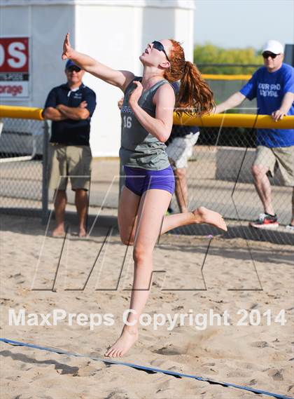 Thumbnail 2 in Queen Creek vs. Xavier College Prep (AIA D1 Semifinal) photogallery.