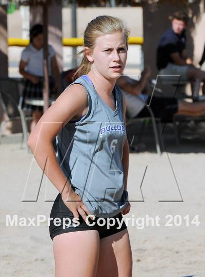 Thumbnail 2 in Queen Creek vs. Xavier College Prep (AIA D1 Semifinal) photogallery.