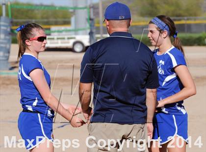 Thumbnail 3 in Queen Creek vs. Xavier College Prep (AIA D1 Semifinal) photogallery.