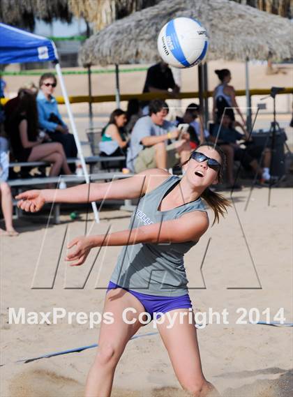 Thumbnail 1 in Queen Creek vs. Xavier College Prep (AIA D1 Semifinal) photogallery.