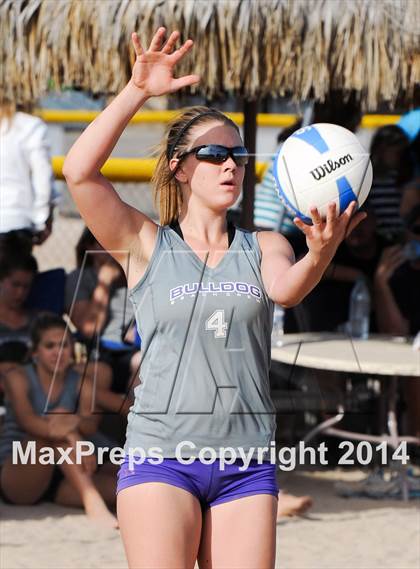 Thumbnail 3 in Queen Creek vs. Xavier College Prep (AIA D1 Semifinal) photogallery.