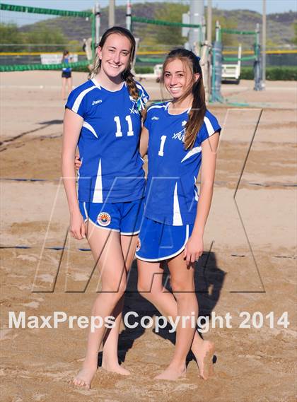 Thumbnail 1 in Queen Creek vs. Xavier College Prep (AIA D1 Semifinal) photogallery.