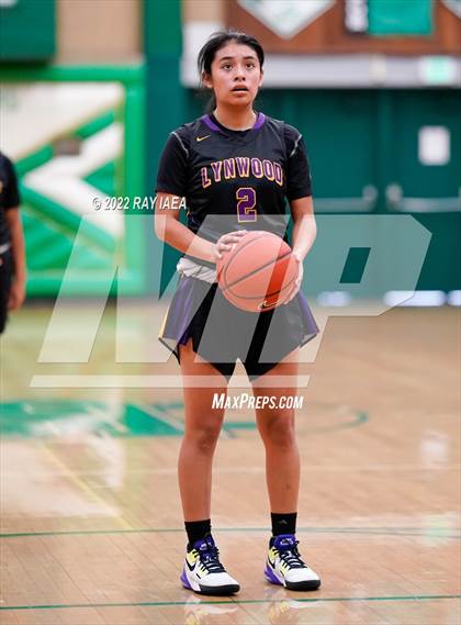 Thumbnail 3 in Clovis West vs. Lynwood (MLK Tournament) photogallery.