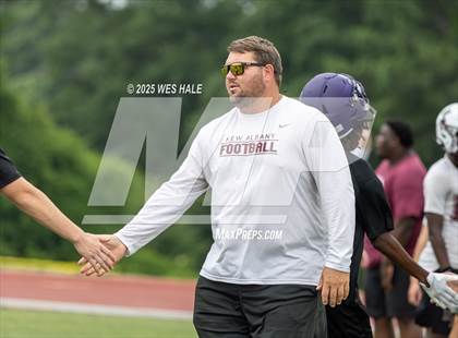 Thumbnail 2 in New Albany vs DeSoto Central (U of Memphis 7v7) photogallery.