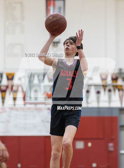 Thumbnail 1 in Analy vs Bakersfield Christian (Russ Peterich Viking Tippoff Classic) photogallery.