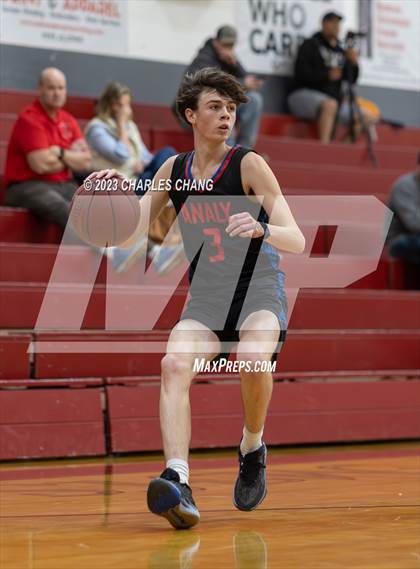 Thumbnail 3 in Analy vs Bakersfield Christian (Russ Peterich Viking Tippoff Classic) photogallery.