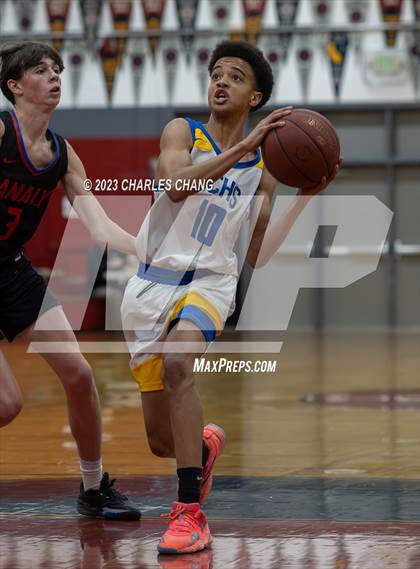 Thumbnail 1 in Analy vs Bakersfield Christian (Russ Peterich Viking Tippoff Classic) photogallery.