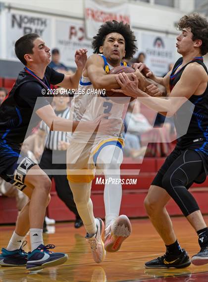 Thumbnail 2 in Analy vs Bakersfield Christian (Russ Peterich Viking Tippoff Classic) photogallery.