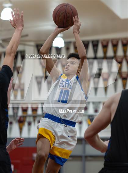 Thumbnail 2 in Analy vs Bakersfield Christian (Russ Peterich Viking Tippoff Classic) photogallery.
