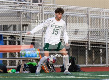 Thumbnail 2 in Skyline vs Newport (WIAA 4A District 1/2 Playoff) photogallery.