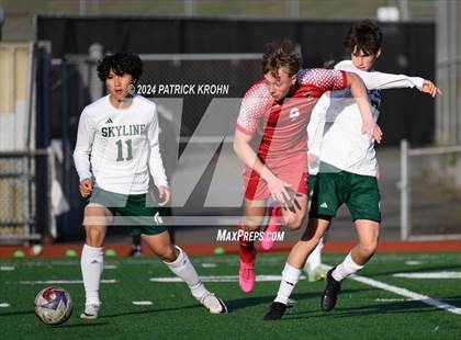 Thumbnail 1 in Skyline vs Newport (WIAA 4A District 1/2 Playoff) photogallery.