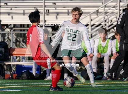 Thumbnail 3 in Skyline vs Newport (WIAA 4A District 1/2 Playoff) photogallery.