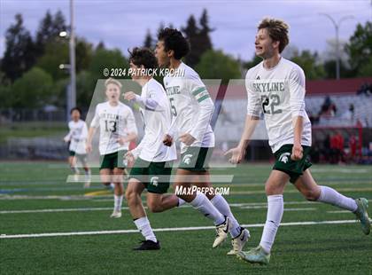 Thumbnail 3 in Skyline vs Newport (WIAA 4A District 1/2 Playoff) photogallery.