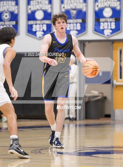 Thumbnail 1 in Prescott vs Mesquite (AIA 4A Round 1 Playoff) photogallery.