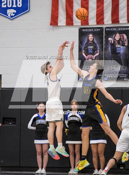Thumbnail 2 in Prescott vs Mesquite (AIA 4A Round 1 Playoff) photogallery.