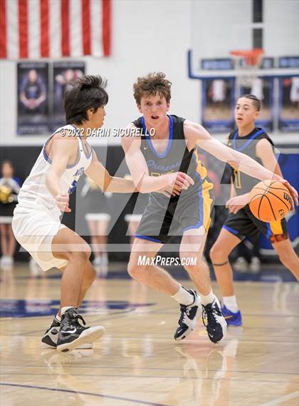 Thumbnail 1 in Prescott vs Mesquite (AIA 4A Round 1 Playoff) photogallery.