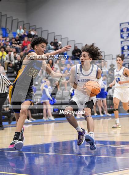 Thumbnail 1 in Prescott vs Mesquite (AIA 4A Round 1 Playoff) photogallery.