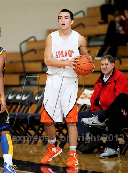 Thumbnail 1 in Jefferson vs Sprague (Les Schwab Invitational) photogallery.