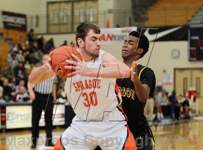 Thumbnail 1 in Jefferson vs Sprague (Les Schwab Invitational) photogallery.