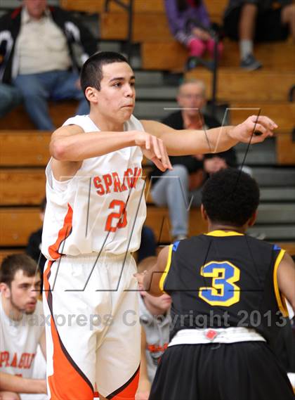 Thumbnail 3 in Jefferson vs Sprague (Les Schwab Invitational) photogallery.