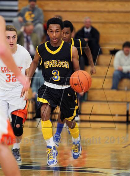 Thumbnail 1 in Jefferson vs Sprague (Les Schwab Invitational) photogallery.