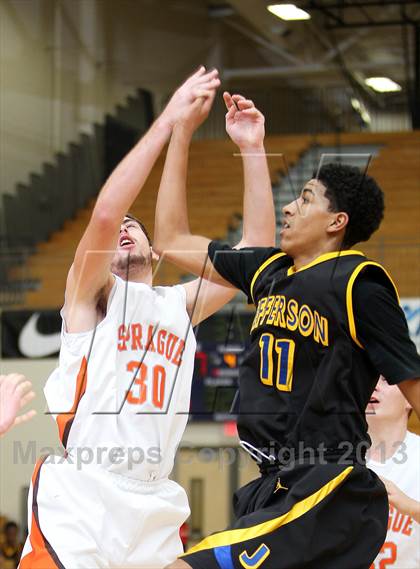 Thumbnail 2 in Jefferson vs Sprague (Les Schwab Invitational) photogallery.