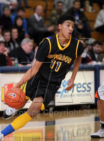 Thumbnail 1 in Jefferson vs Sprague (Les Schwab Invitational) photogallery.