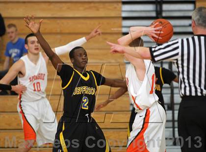 Thumbnail 2 in Jefferson vs Sprague (Les Schwab Invitational) photogallery.