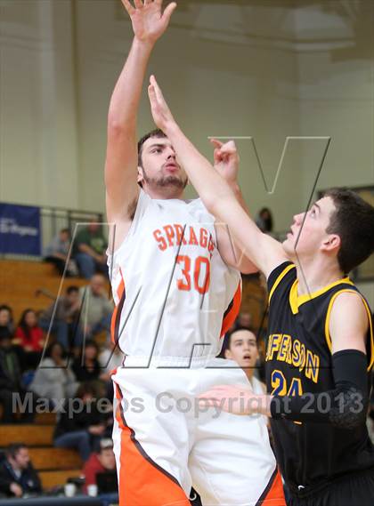 Thumbnail 3 in Jefferson vs Sprague (Les Schwab Invitational) photogallery.