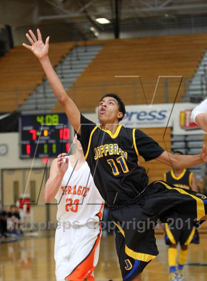 Thumbnail 3 in Jefferson vs Sprague (Les Schwab Invitational) photogallery.