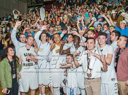 Thumbnail 3 in Saint Francis vs. Bellarmine College Prep (CIF CCS Open Division Final) photogallery.