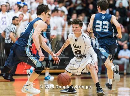 Thumbnail 1 in Saint Francis vs. Bellarmine College Prep (CIF CCS Open Division Final) photogallery.