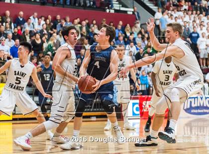 Thumbnail 2 in Saint Francis vs. Bellarmine College Prep (CIF CCS Open Division Final) photogallery.