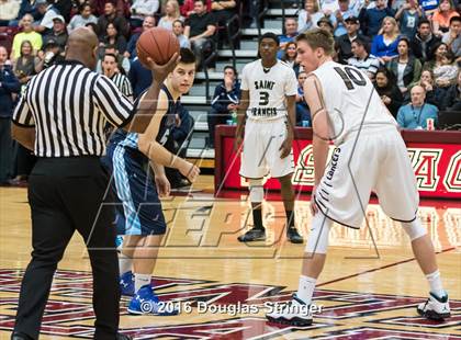 Thumbnail 1 in Saint Francis vs. Bellarmine College Prep (CIF CCS Open Division Final) photogallery.