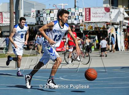 Thumbnail 2 in Pacifica Christian/Santa Monica vs. Albert Einstein Academy (Venice Beach Outdoor Classic) photogallery.