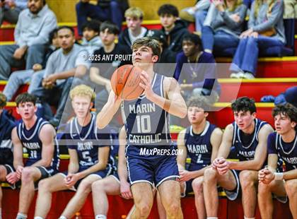 Thumbnail 2 in Marin Catholic @ Cardinal Newman (CIF NCS Division 2 Semifinals) photogallery.