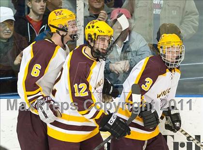 Thumbnail 3 in Weymouth vs Hingham (MIAA Super 8 Round Robin) photogallery.