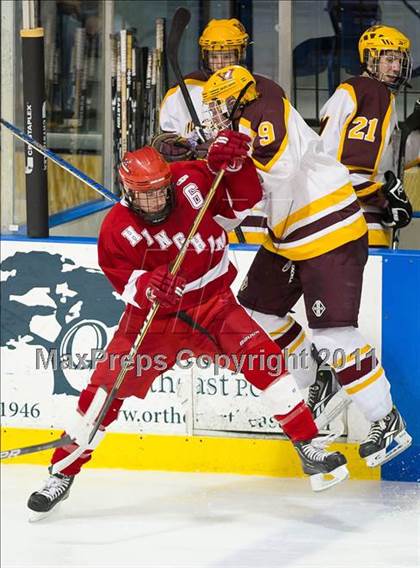 Thumbnail 1 in Weymouth vs Hingham (MIAA Super 8 Round Robin) photogallery.