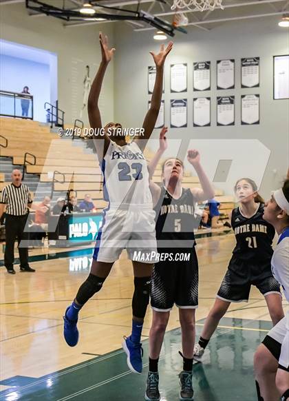 Thumbnail 2 in Woodside Priory vs. Notre Dame (CIF-CCS Division V Championships) photogallery.