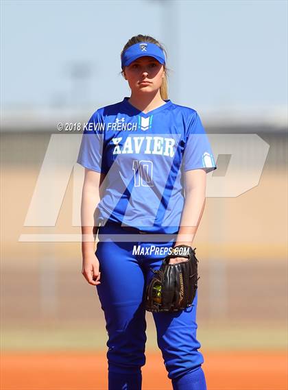 Thumbnail 3 in Xavier College Prep vs. Kellis photogallery.