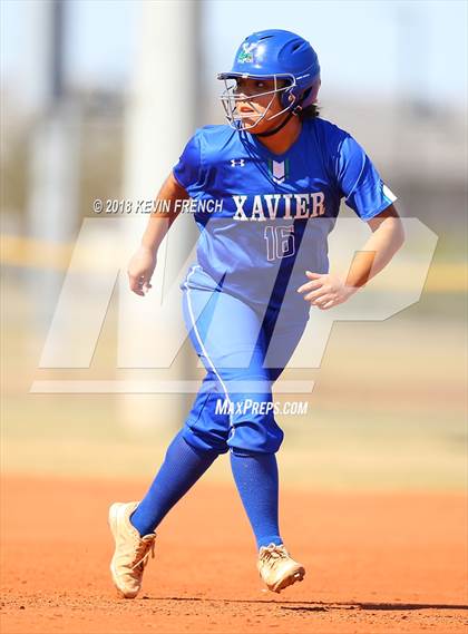 Thumbnail 3 in Xavier College Prep vs. Kellis photogallery.