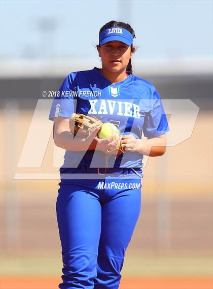 Thumbnail 3 in Xavier College Prep vs. Kellis photogallery.