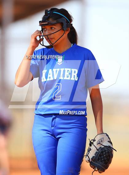 Thumbnail 3 in Xavier College Prep vs. Kellis photogallery.