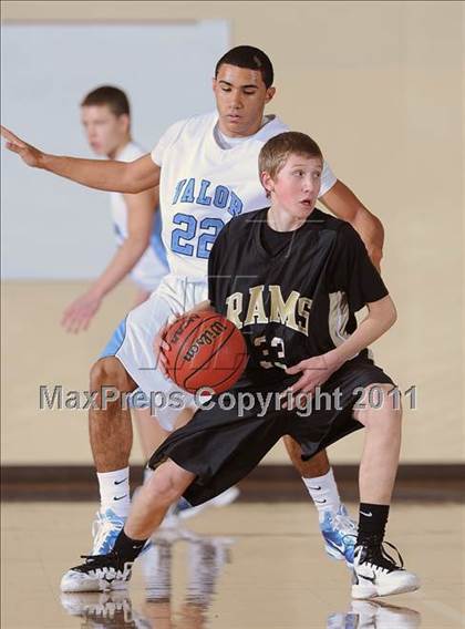 Thumbnail 3 in Green Mountain vs. Valor Christian (4A JeffCo Tournament) photogallery.