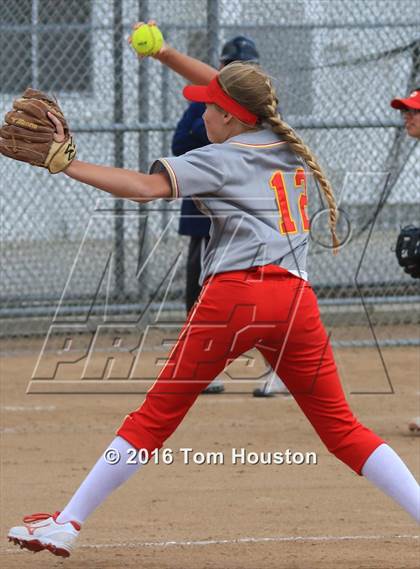 Thumbnail 3 in Corona vs Mark Keppel (Northview Tournament) photogallery.