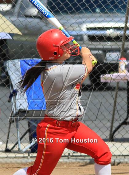 Thumbnail 1 in Corona vs Mark Keppel (Northview Tournament) photogallery.