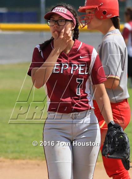 Thumbnail 1 in Corona vs Mark Keppel (Northview Tournament) photogallery.