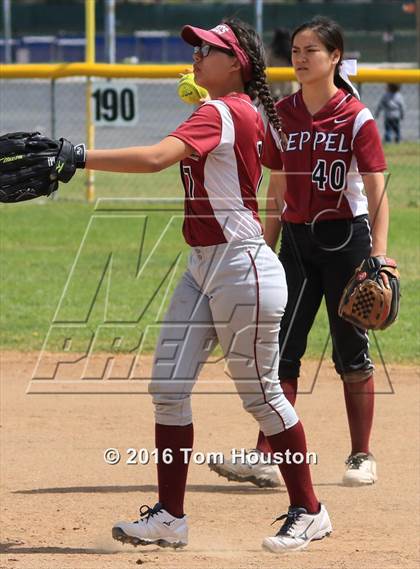 Thumbnail 3 in Corona vs Mark Keppel (Northview Tournament) photogallery.