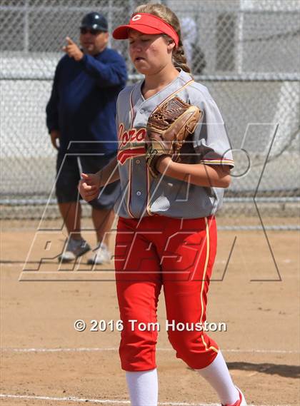 Thumbnail 3 in Corona vs Mark Keppel (Northview Tournament) photogallery.
